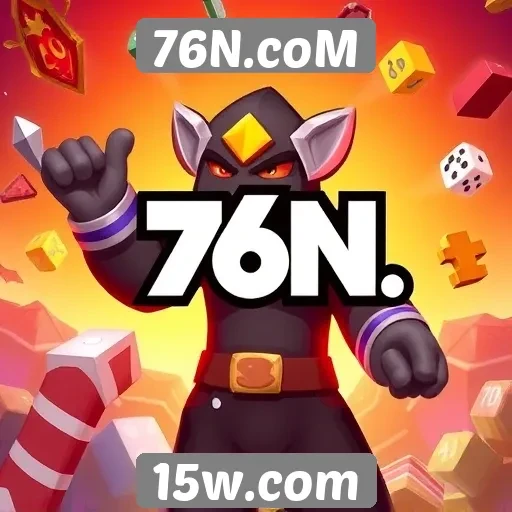 Exploração do portfólio de jogos disponíveis em 76N.coM